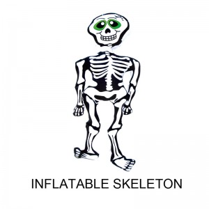 Aufblasbare Halloween Dekorationen Requisiten Skelett