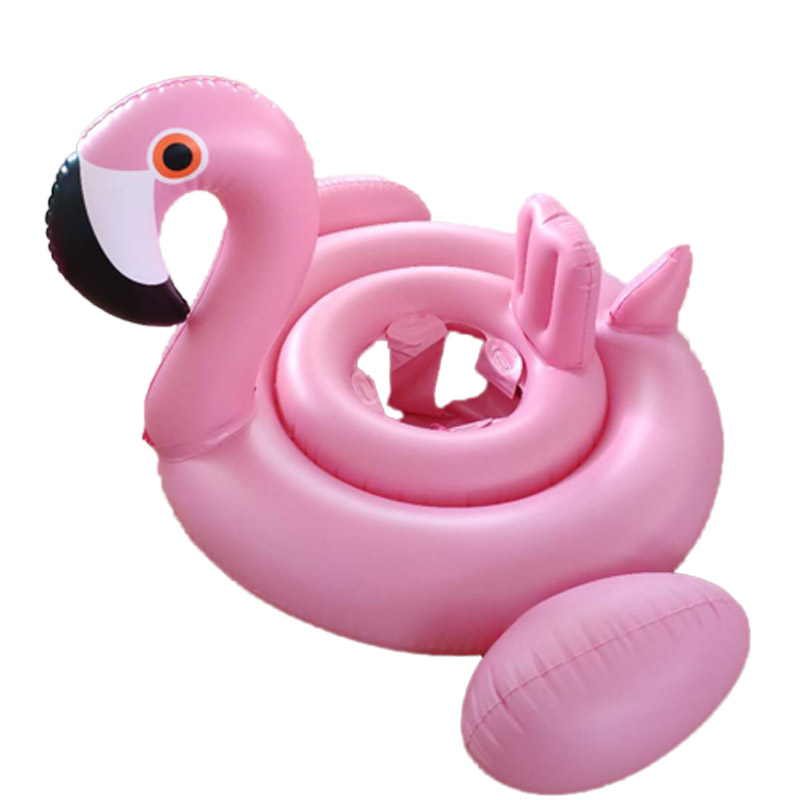 Baby aufblasbare Flamingo Sitz Pool Float