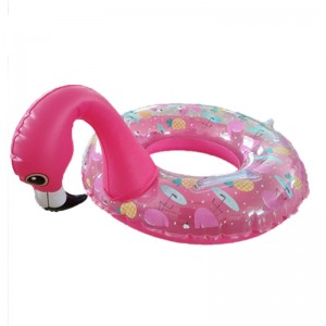 Aufblasbarer Flamingo-Pool-Schwimmring für Kinder